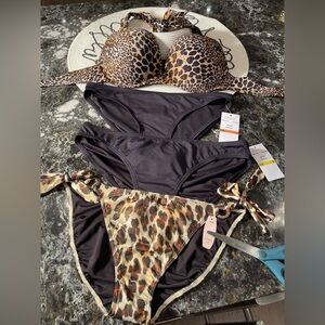 Victoria Secrets bikini bombshell 34D, 36C, 36D and various bottoms